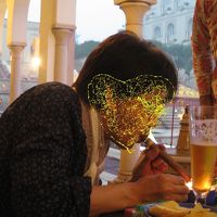 プールバーで葉巻を楽しみました