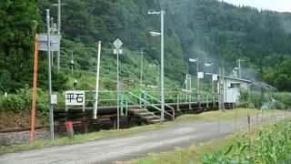 のどかな田園地帯です