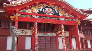 晴天の首里城ツアー