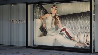 イタリアの高級ブランドショップ