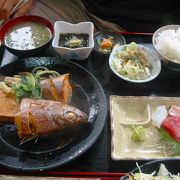 昼の魚定食がお勧め