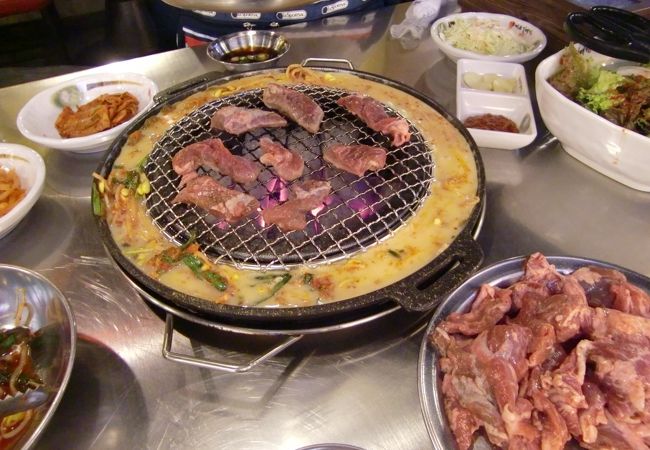 ユニークなおまけつき？焼肉