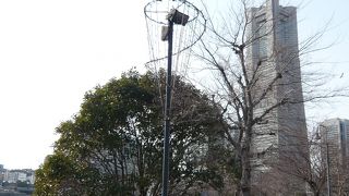 みなとみらいらしい風景を楽しめる遊歩道