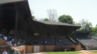 野球の殿堂博物館近くの歴史ある球場