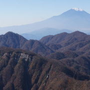 眺めは山頂からではなくて