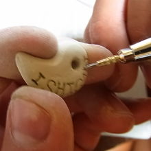 カップルで石垣島の思い出アクセサリーＳＶ　作りも