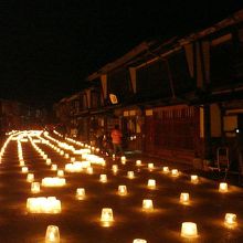 奈良井宿アイスキャンドル祭り