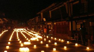 奈良井宿アイスキャンドル祭り
