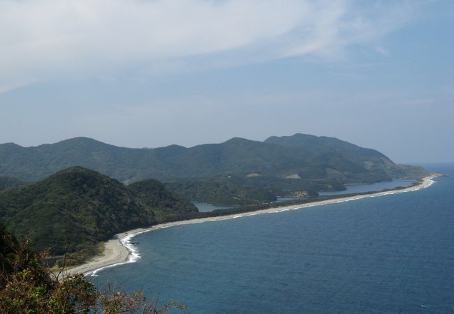 薩摩藩主がその美しさに「眺めの浜」と呼んだ