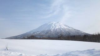 羊蹄山（蝦夷富士）見れました！