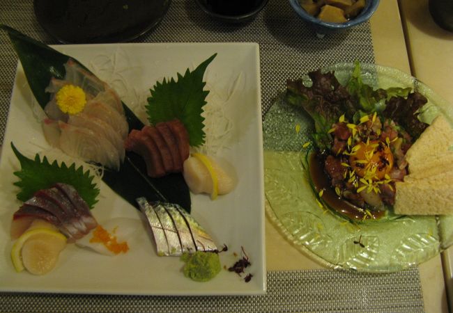 魚介が新鮮で安くて美味い