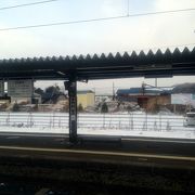 ここから日本一の鉄道直線区間