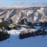 数少ないスキーヤー中心のスキー場です。