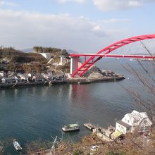 広い見晴らしです。