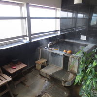 客室内の半露店風呂