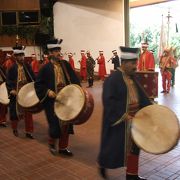 軍楽隊の演奏はぜひ！