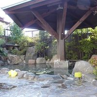 開放感のある露天風呂