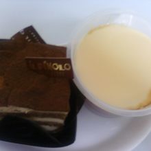 ティラミスとプディーノ