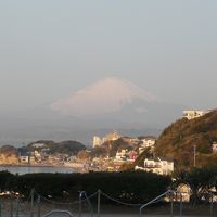 朝陽に染まる富士山が大きく見えて感激しました。