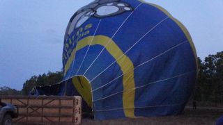 初 移動する気球の体験 