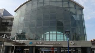 ＪＲ四国で自動改札の２駅のひとつ