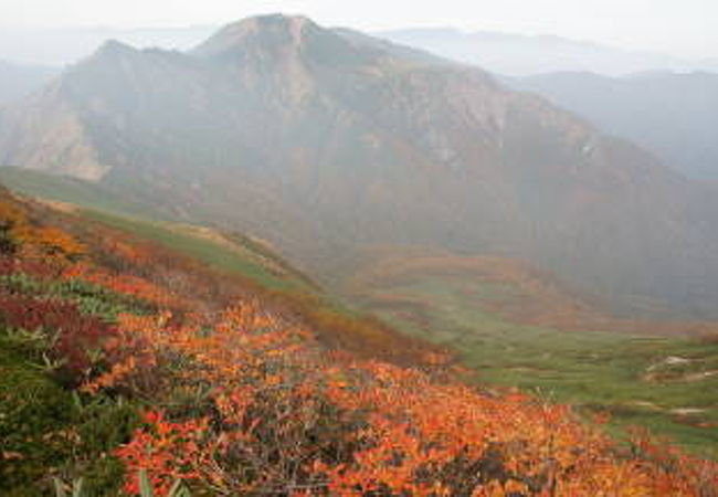 存在感ある山