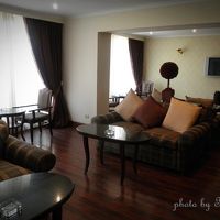 ラウンジ。飲食やインターネットなどが利用できます