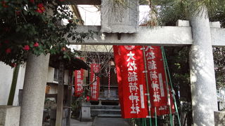 表参道近くの目立つ場所にあります