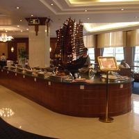 朝食ブッフェです。メニューは他にもいっぱいありました。