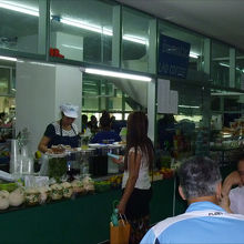 タラートサオのフードコート