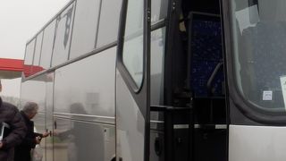 バス内のトイレは使用禁止