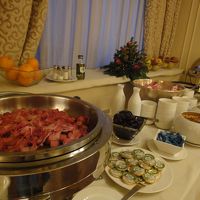 朝食には野菜はありません。