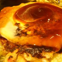 関西風お好み焼き、おいしかったですよ。