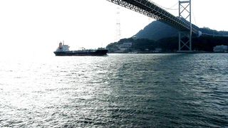 関門橋を下から眺めるのも良い