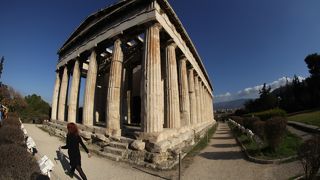 紀元前６世紀からローマ時代のアテネを歩く ！  へファイストス神殿 ！   アタロス柱廊はギリシャで唯一完全に復元
