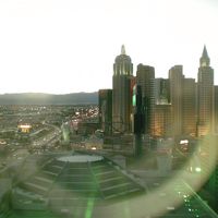 部屋からニューヨークニューヨークが見えました