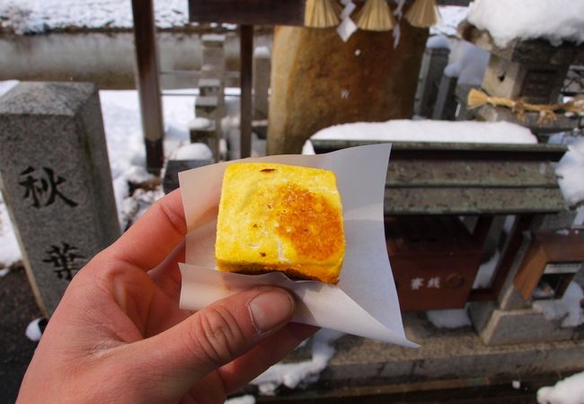 ふしぎな触感の甘いお菓子を食べました