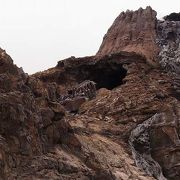 プロメテウス火山の中にあるフォール系コースター