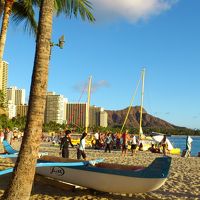 ホテル前のビーチからの１枚♪