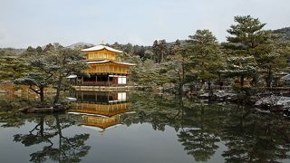 世界遺産　雪の金閣寺を見るノウハウ