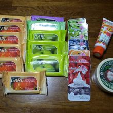 ウエットティッシュたくさん＋α