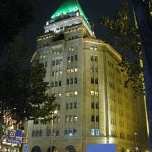 ライトアップの和平飯店
