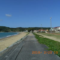 ちょいと歩きますが浜にでればこんな絶景も