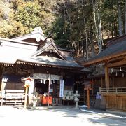 富士山が真正面に有る絶景神社