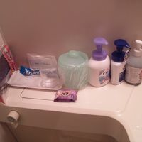 うがいぐすり、ハンドソープなどが充実していました