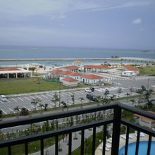 ホテルから観た美々ビーチ♪