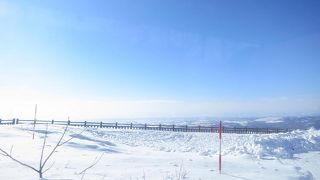 車窓から、雄大な景色