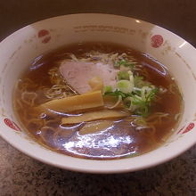 これが焼き干しラーメンです