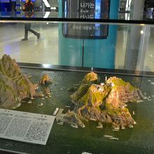 改札を出たところにありました。