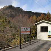 天竜川沿いの駅